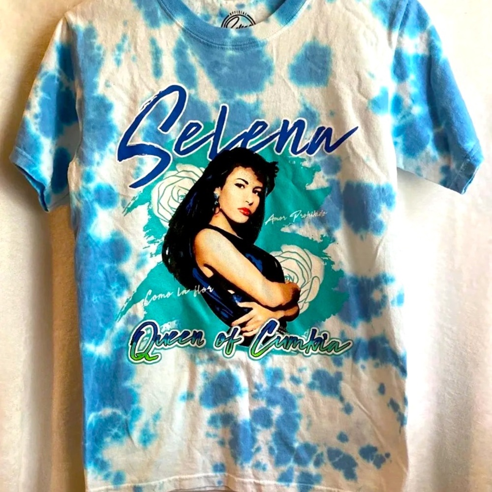 SELENA "Como La Flor" Cropped Tee NWT